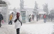 توقعات بتساقط الثلوج على اسطنبول خلال الأيام المقبلة